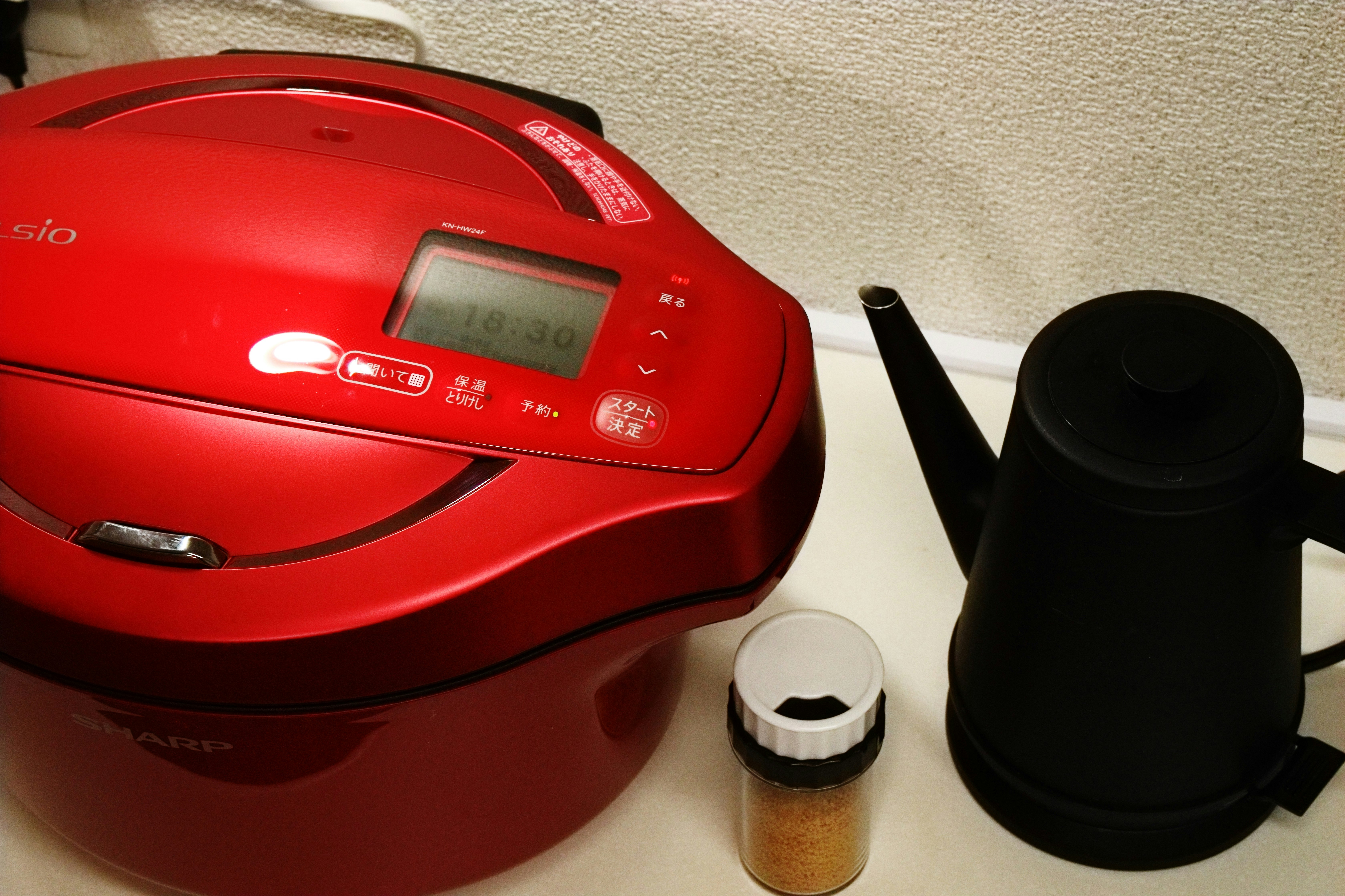 Rice cooker used to prepare different starches during a 30-day cooking experiment