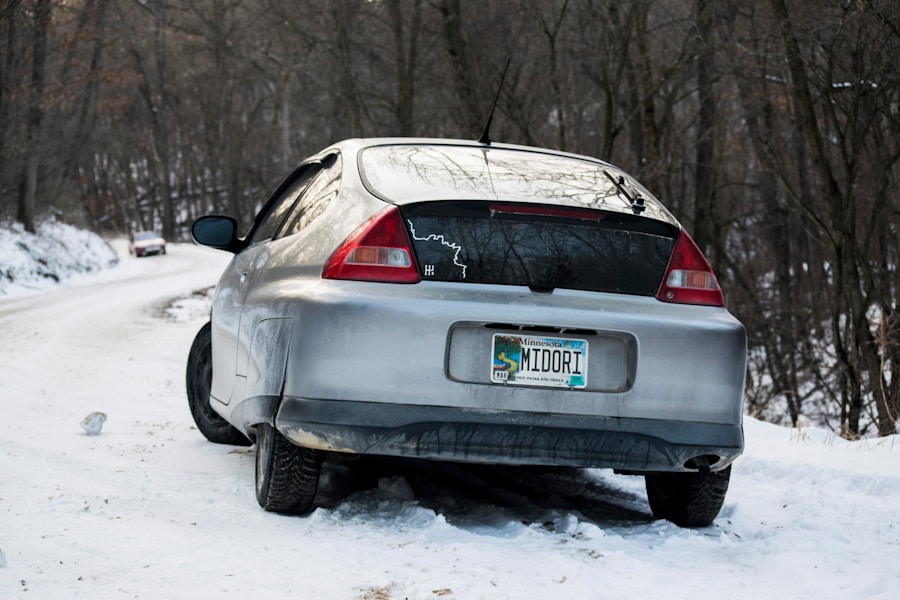 Honda Insight hybrid vehicle